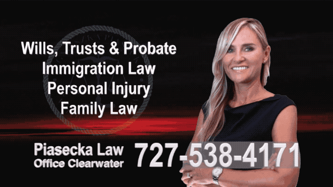 Clearwater, Florida, Polish, Attorney, Lawyer, Polski, Prawnik, Adwokat, Floryda, USA, Agnieszka Piasecka, Aga Piasecka, Piasecka Law